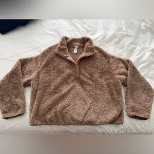 H&M Cozy Brown Fleece Women’s Sweater